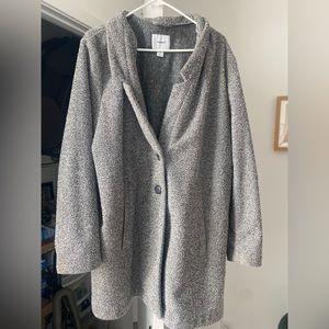 Gray Old Navy peacoat